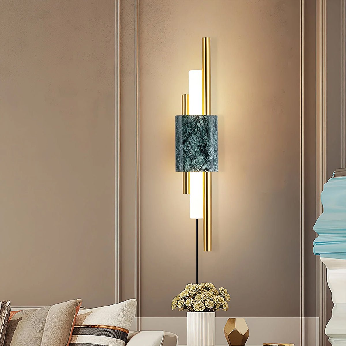 Trista Applique Murale en Marbre de Style Nordique Haut de Gamme