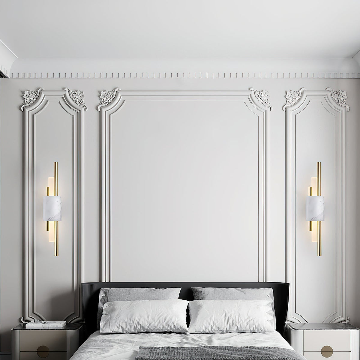 Trista Applique Murale en Marbre de Style Nordique Haut de Gamme