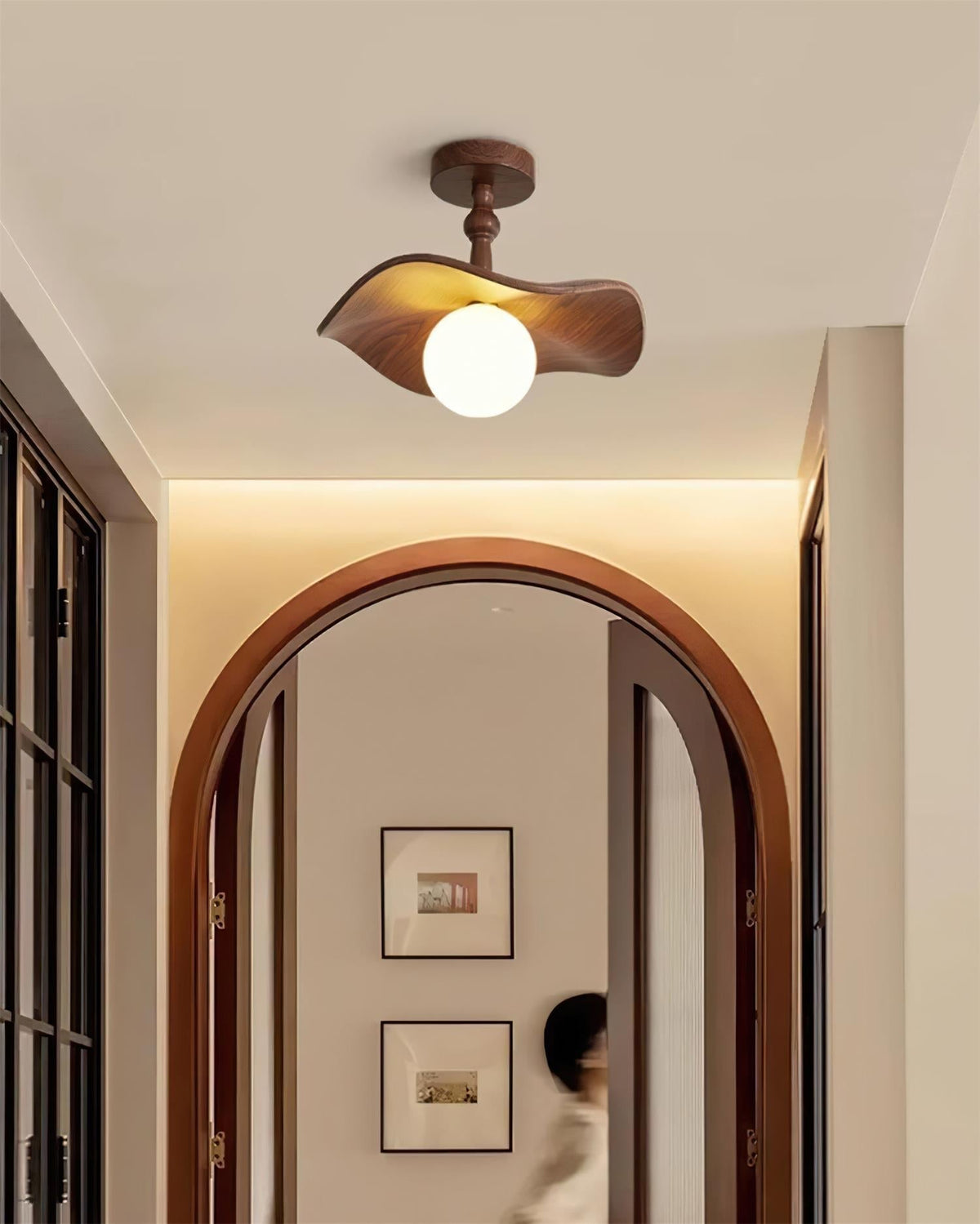 Yunel Semi Flush Mount Ceiling Light-Neutral Decor