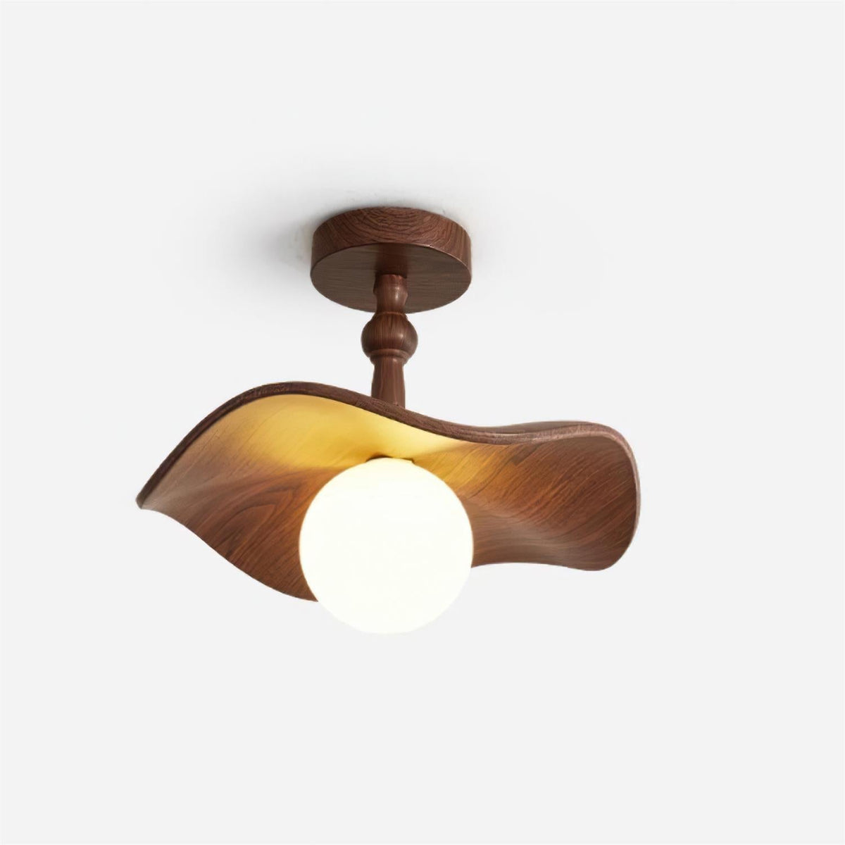 Yunel Semi Flush Mount Ceiling Light-Neutral Decor