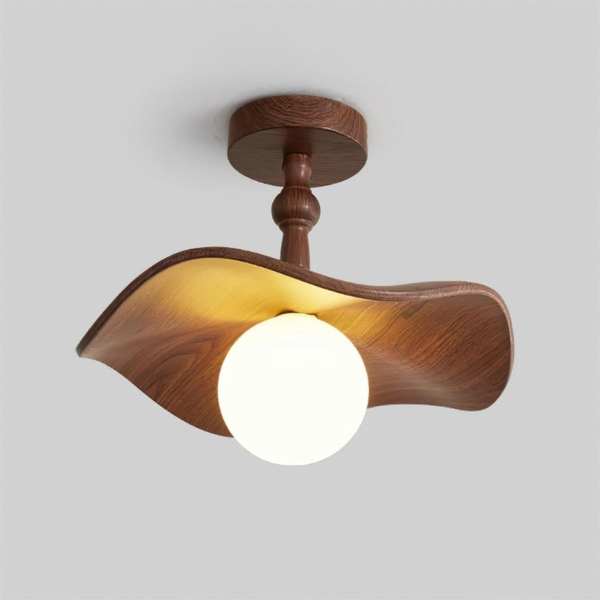Yunel Semi Flush Mount Ceiling Light-Neutral Decor