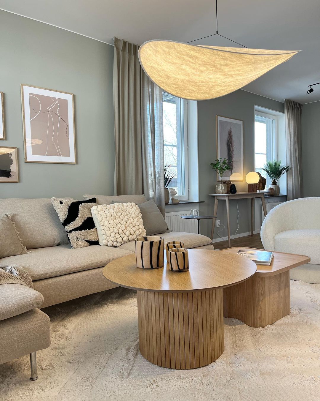 Twist Suspension Lampe Contemporaine Swag