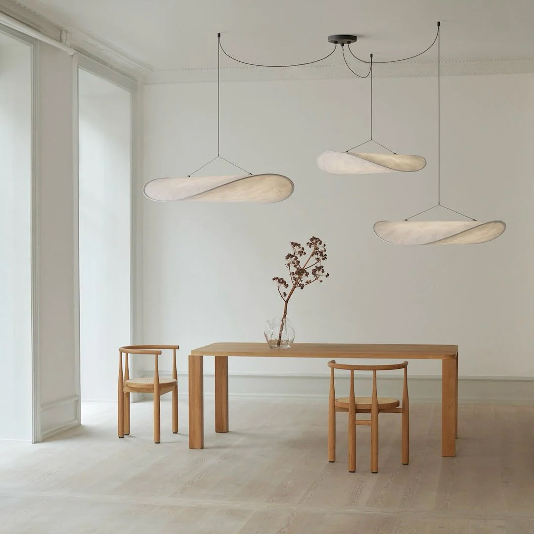 Belia Lampe Suspendue Minimaliste en Soie