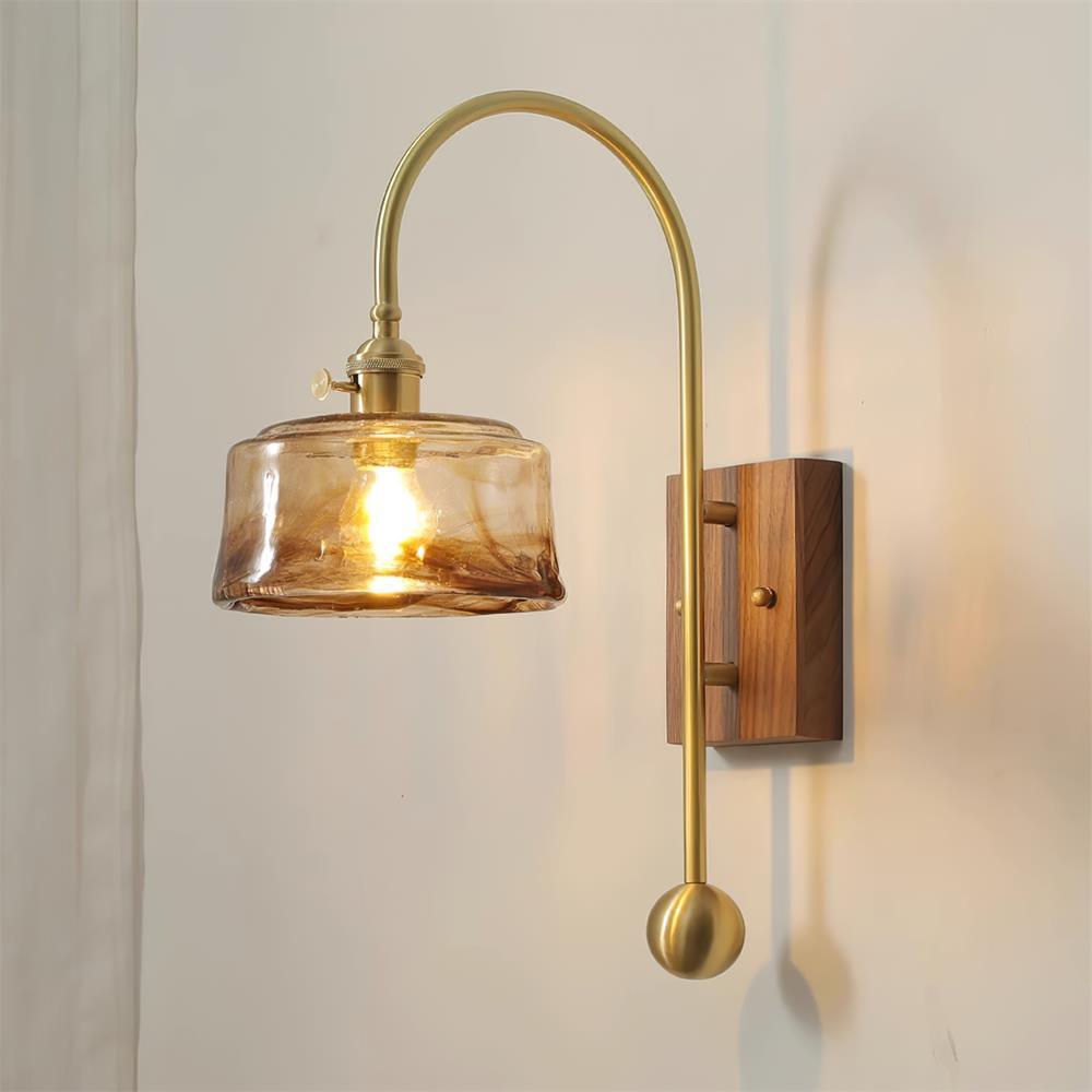 Vorelle Vintage Stained Wall Light-Neutral Decor