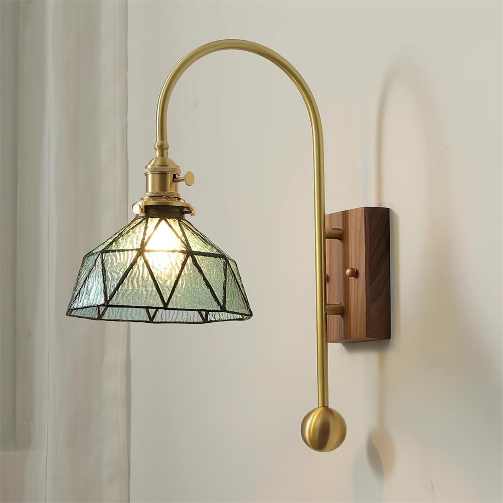 Vorelle Vintage Stained Wall Light-Neutral Decor