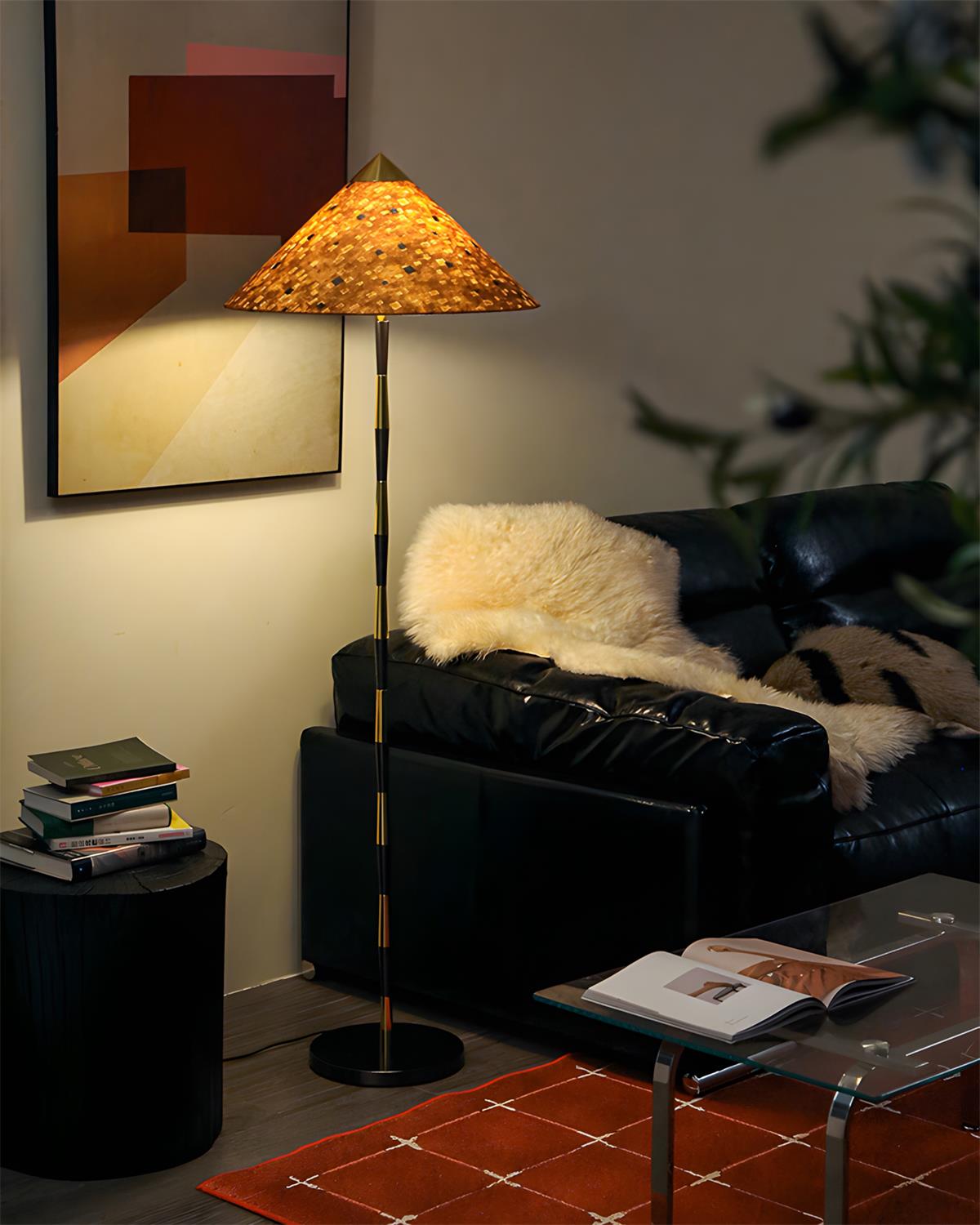 Burlwood Lampadaire