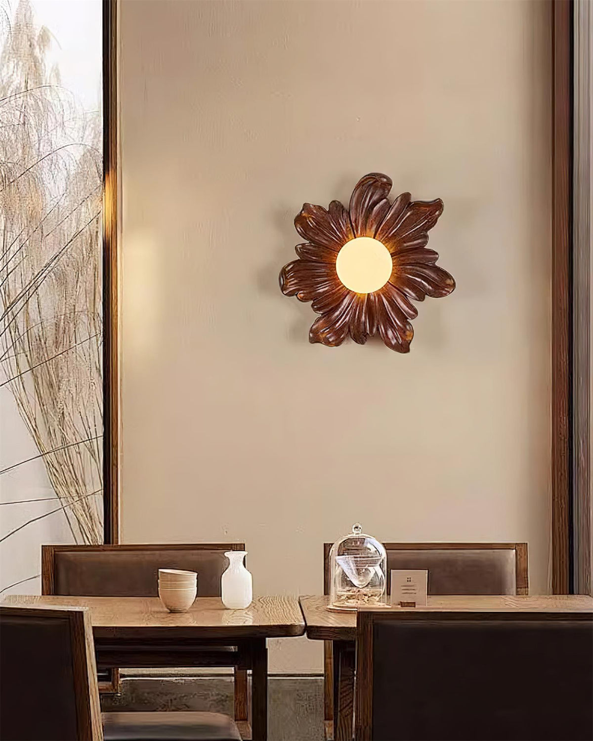 Tina Flower Wall Lamp-Neutral Decor