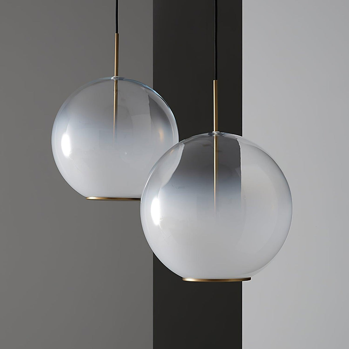 Rivella Suspension en Verre Gris Fumé