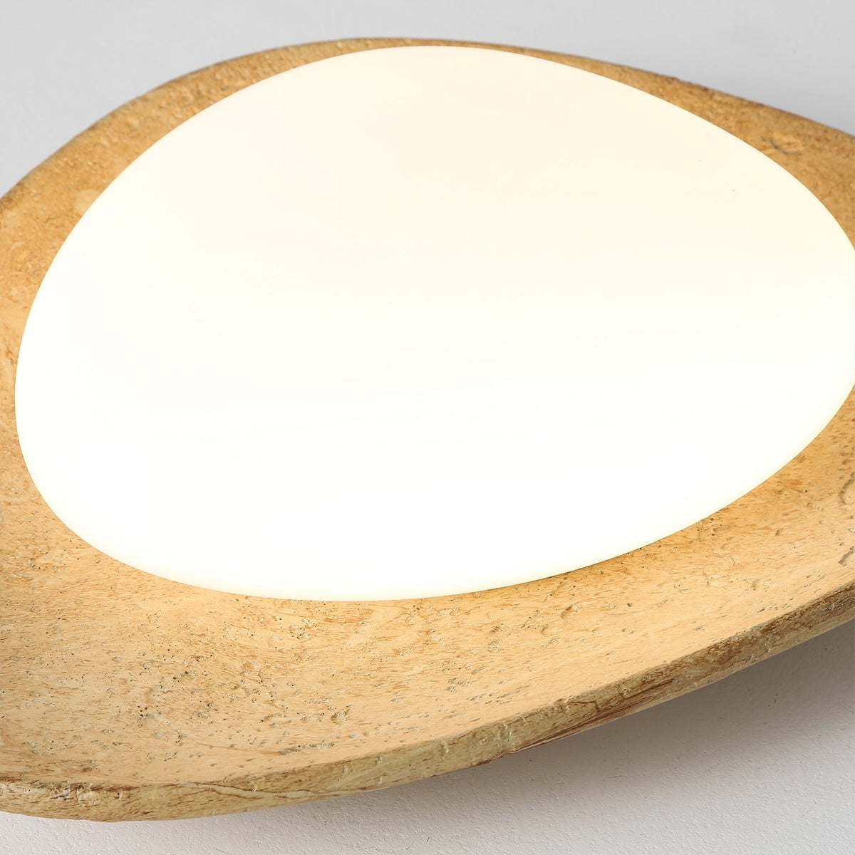 The white finish variant of the Topo Ceiling Light.