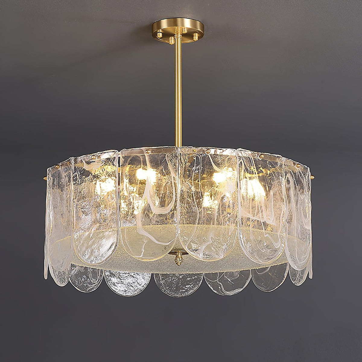 Brinenna Lustre Verre Classique Traditionnel