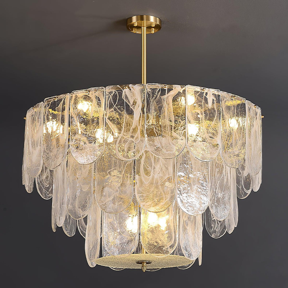 Brinenna Lustre Verre Classique Traditionnel