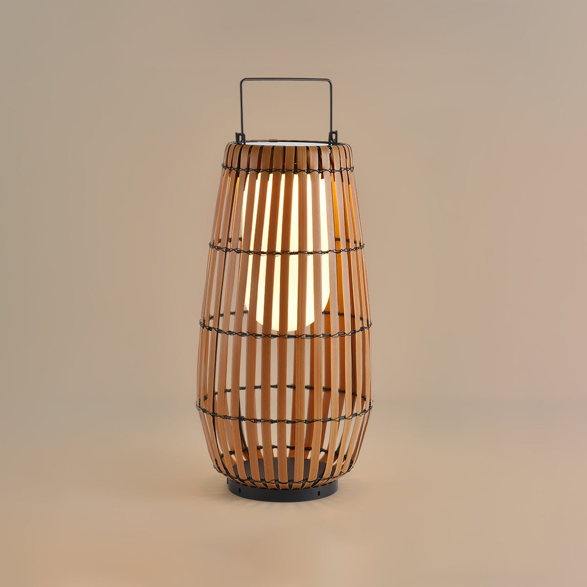 Vereris Lampe Extérieure Lanterne Tressée Tropic