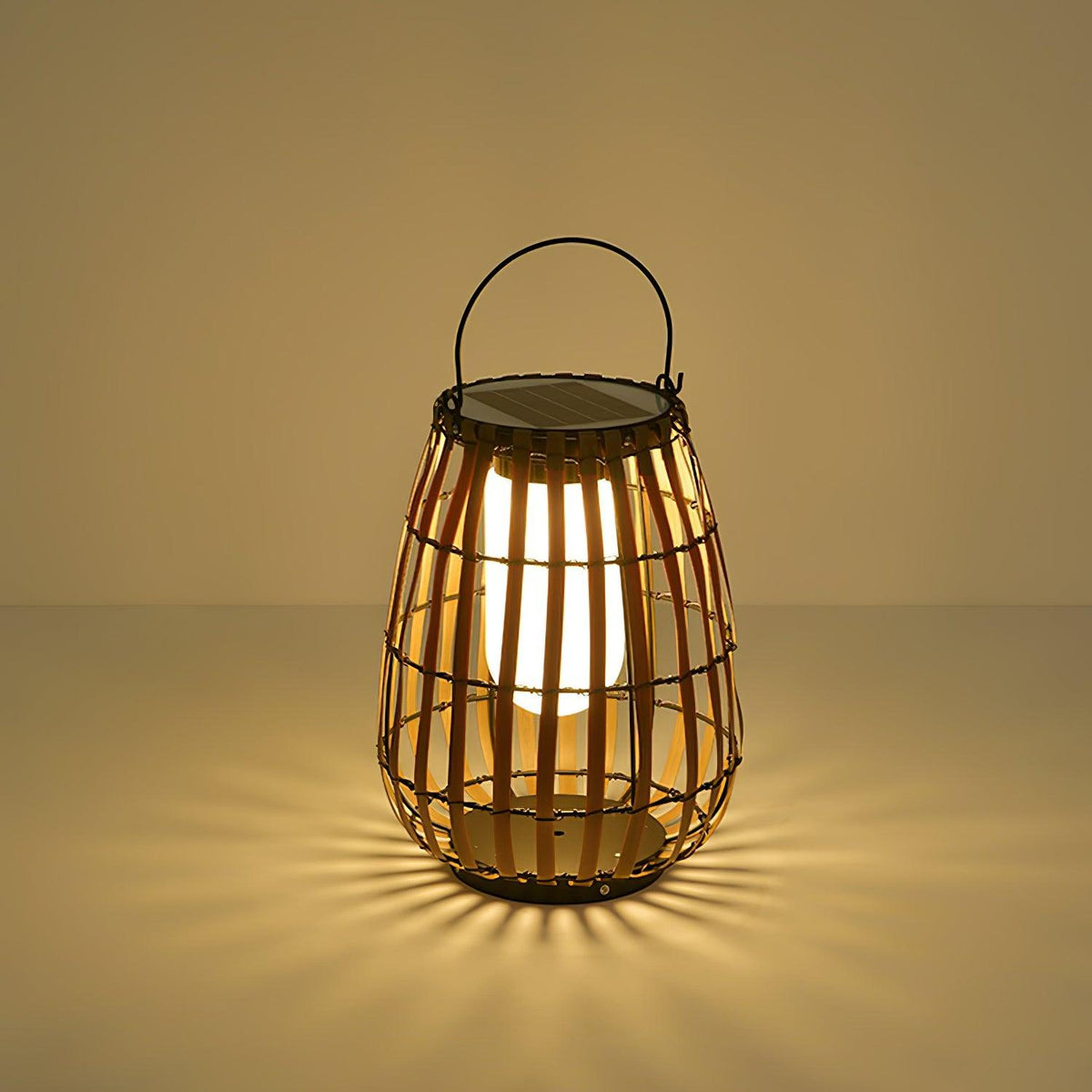 Vereris Lampe Extérieure Lanterne Tressée Tropic