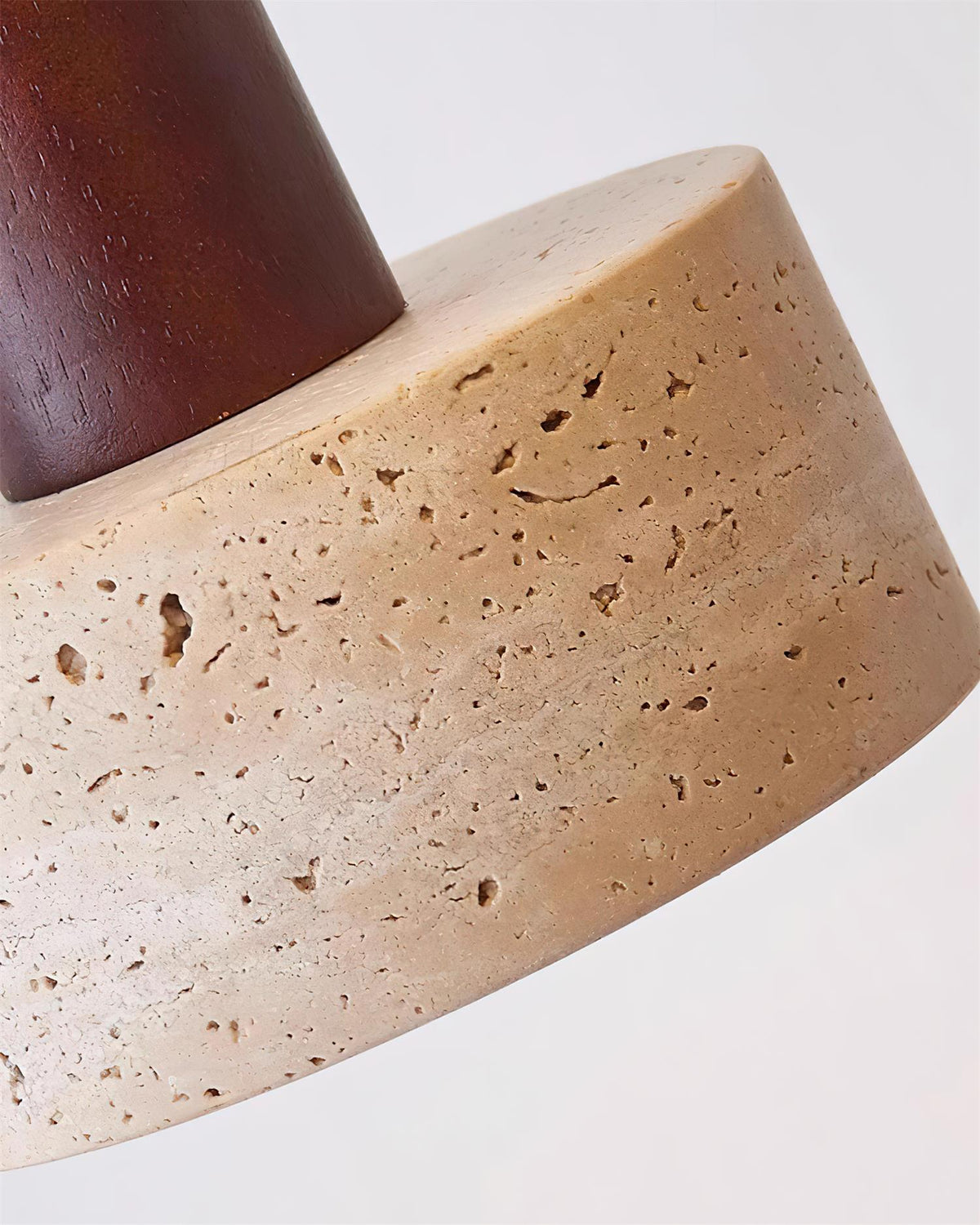 Eluno Pendant Lamp Set Multi-Light Travertine-Neutral Decor