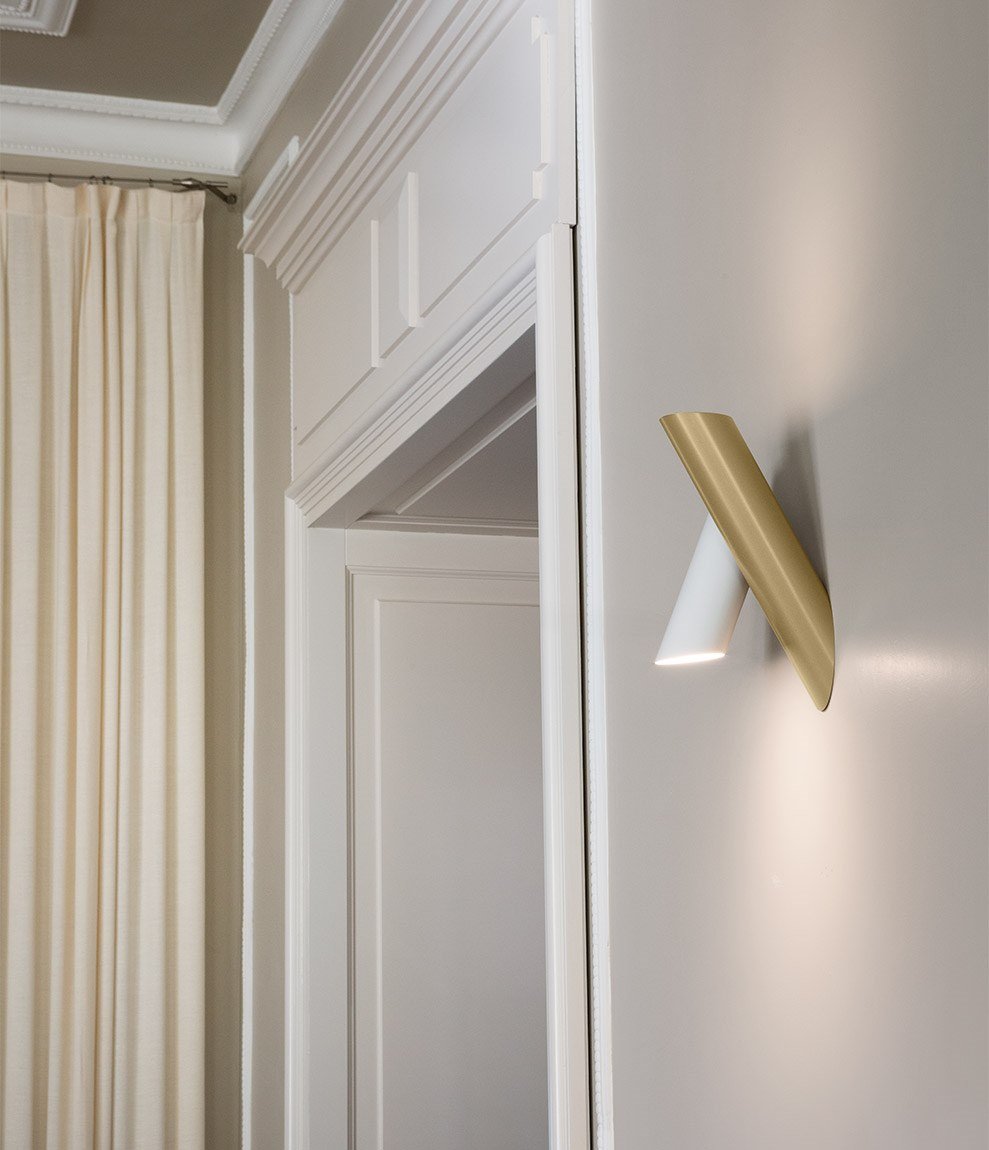 Brenara Lampe Murale Métallique Minimaliste