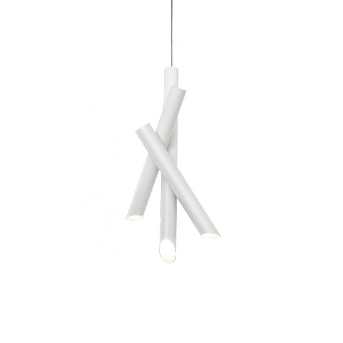 Sorenelle Lampe suspendue tubes aluminium minimaliste