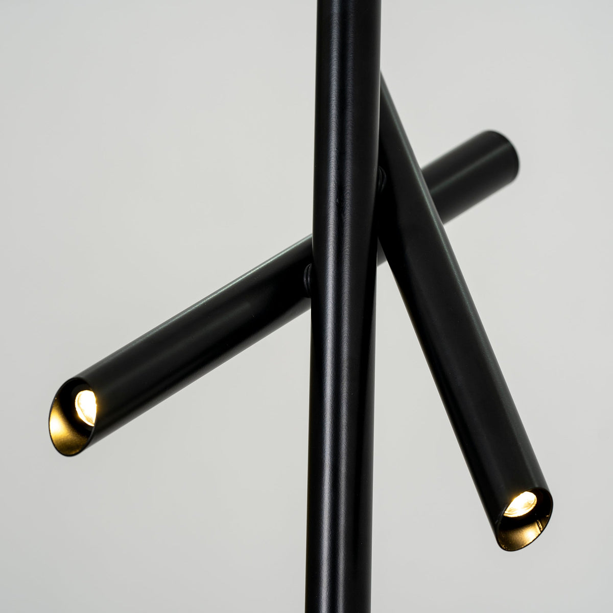 Sorenelle Lampe suspendue tubes aluminium minimaliste