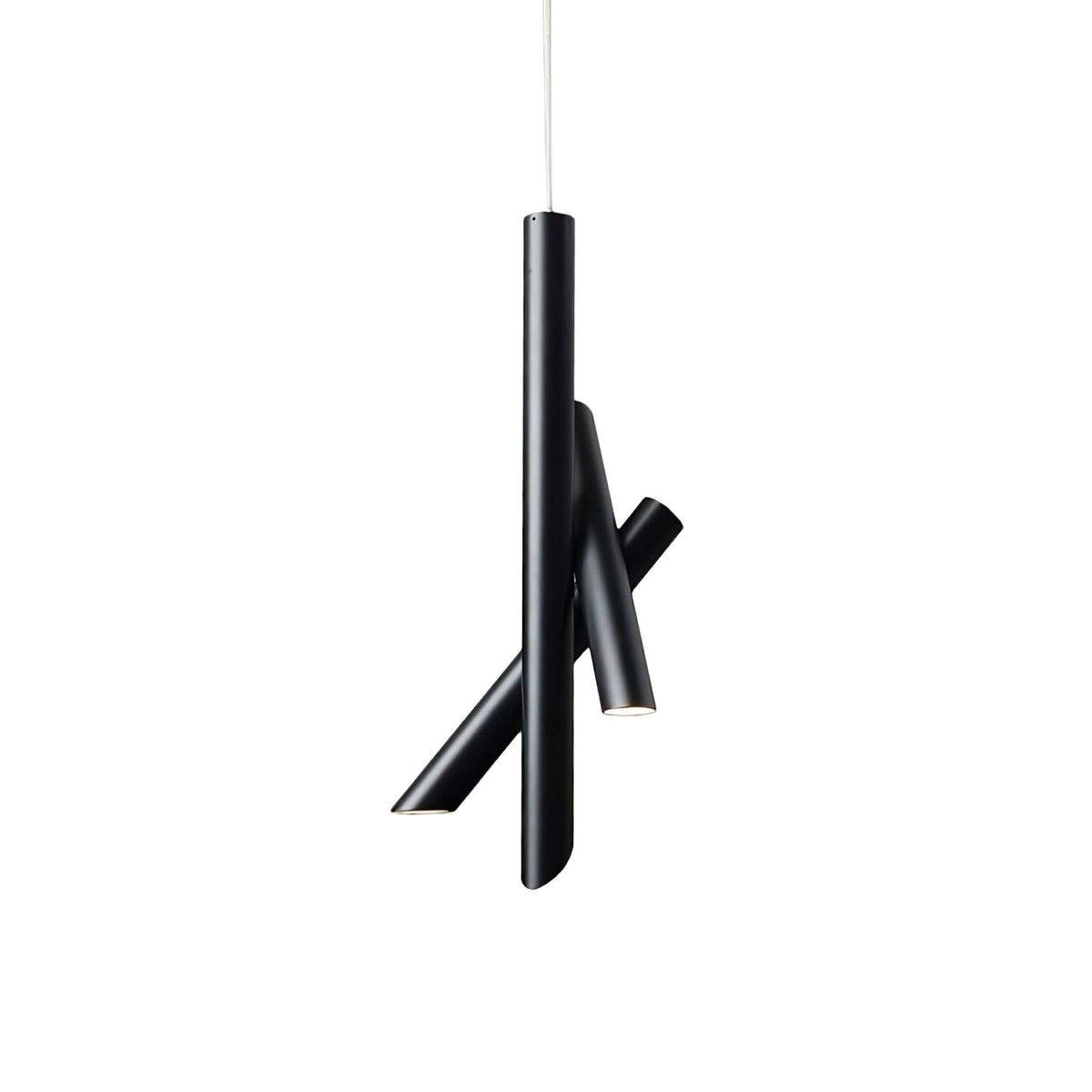 Sorenelle Lampe suspendue tubes aluminium minimaliste