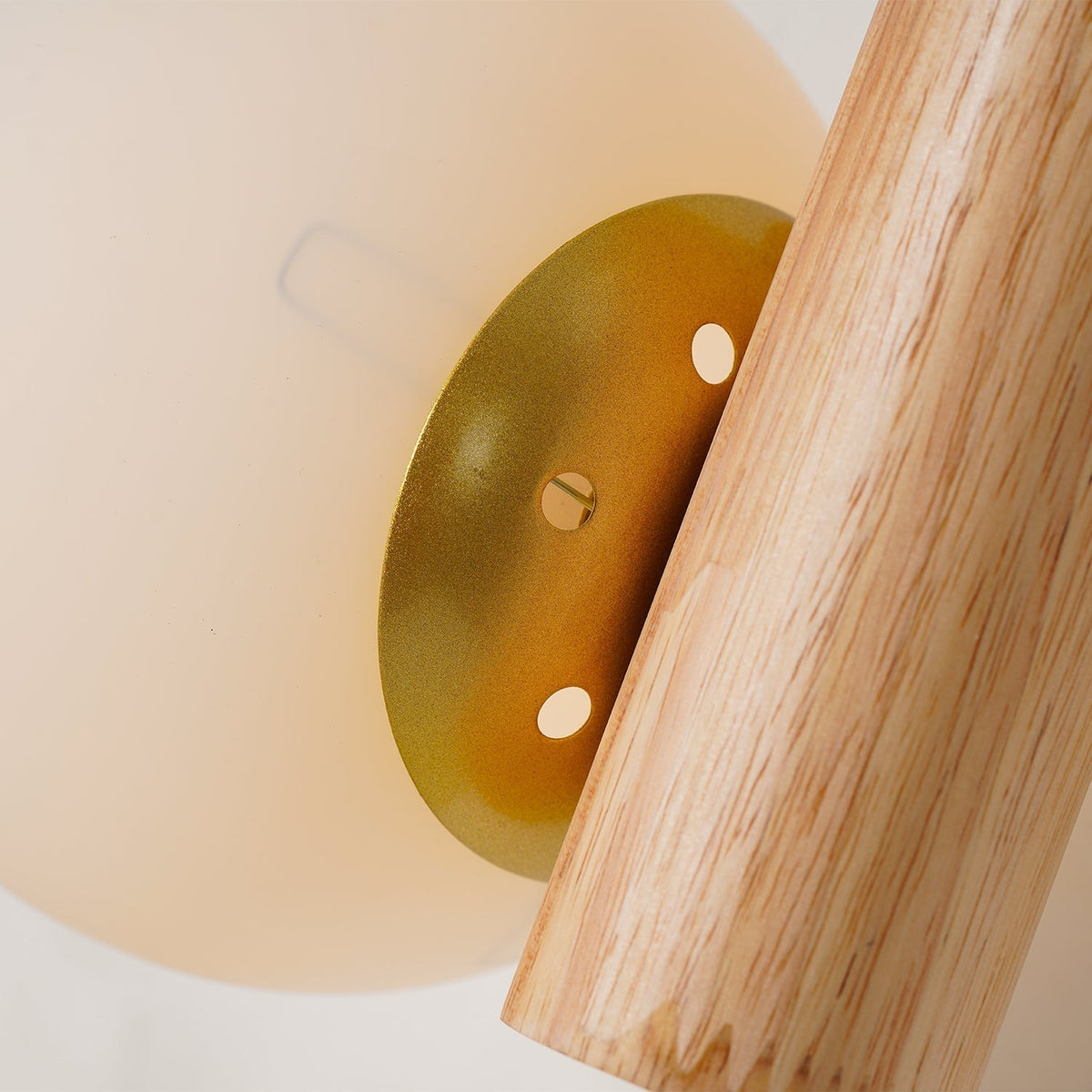 Vexorise Lampe Murale en Bois Scandinave