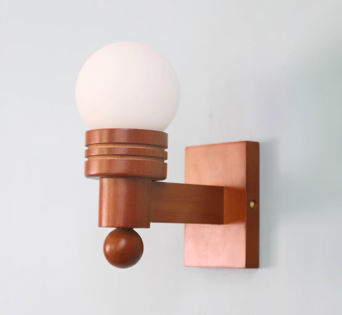 Beam Solid Wood Wall Lamp-Neutral Decor