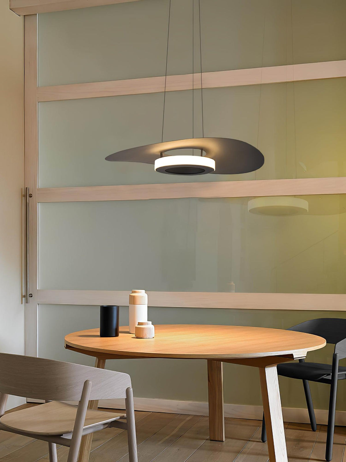 Finnael Suspension en aluminium avec anneau OVNI minimaliste