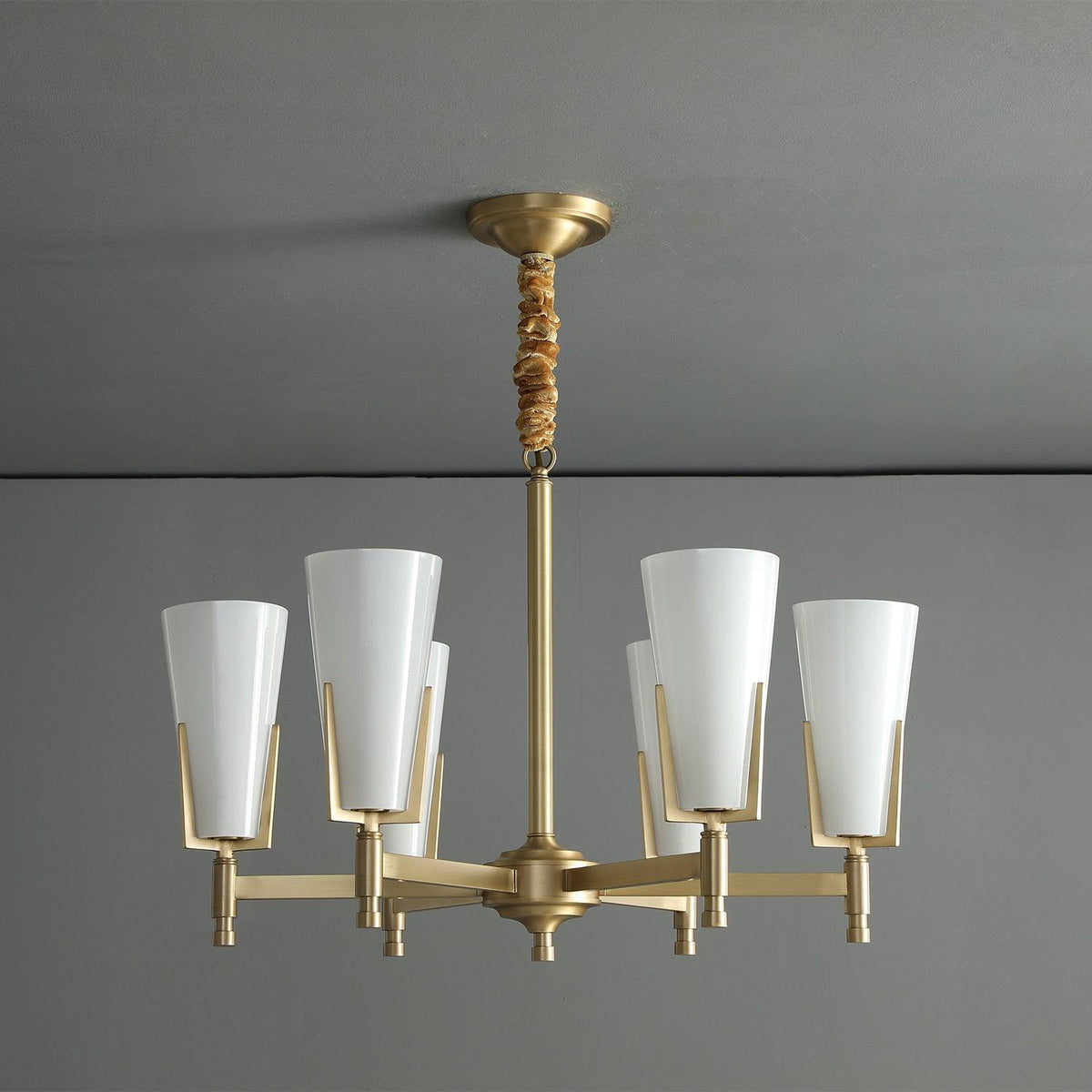 Gleam Lustre en Laiton de Luxe
