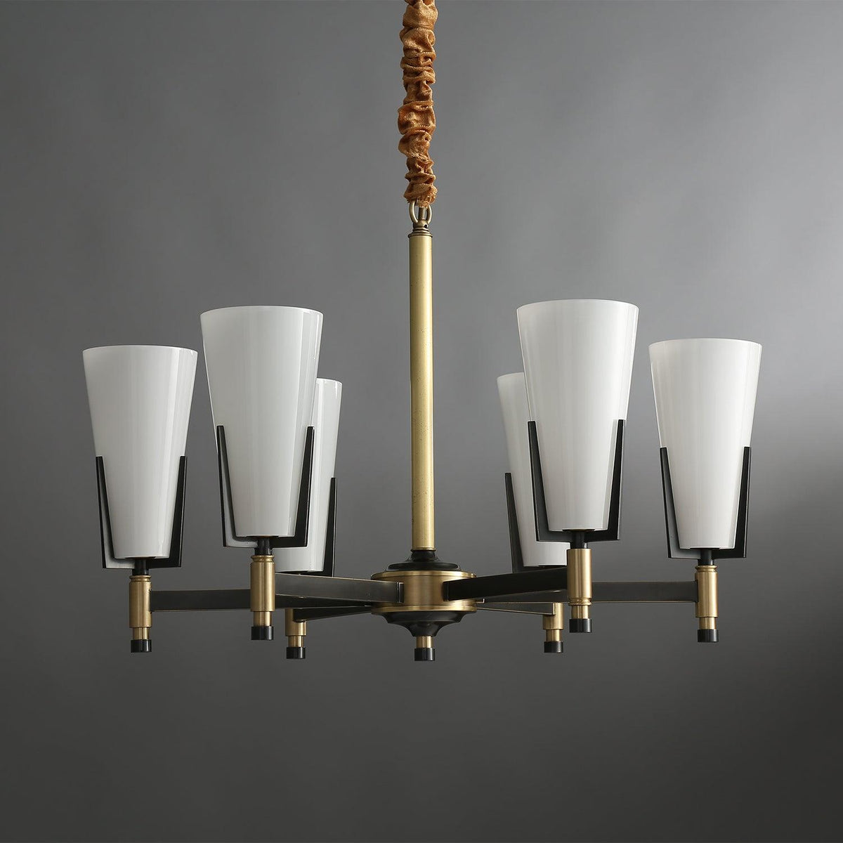 Gleam Lustre en Laiton de Luxe