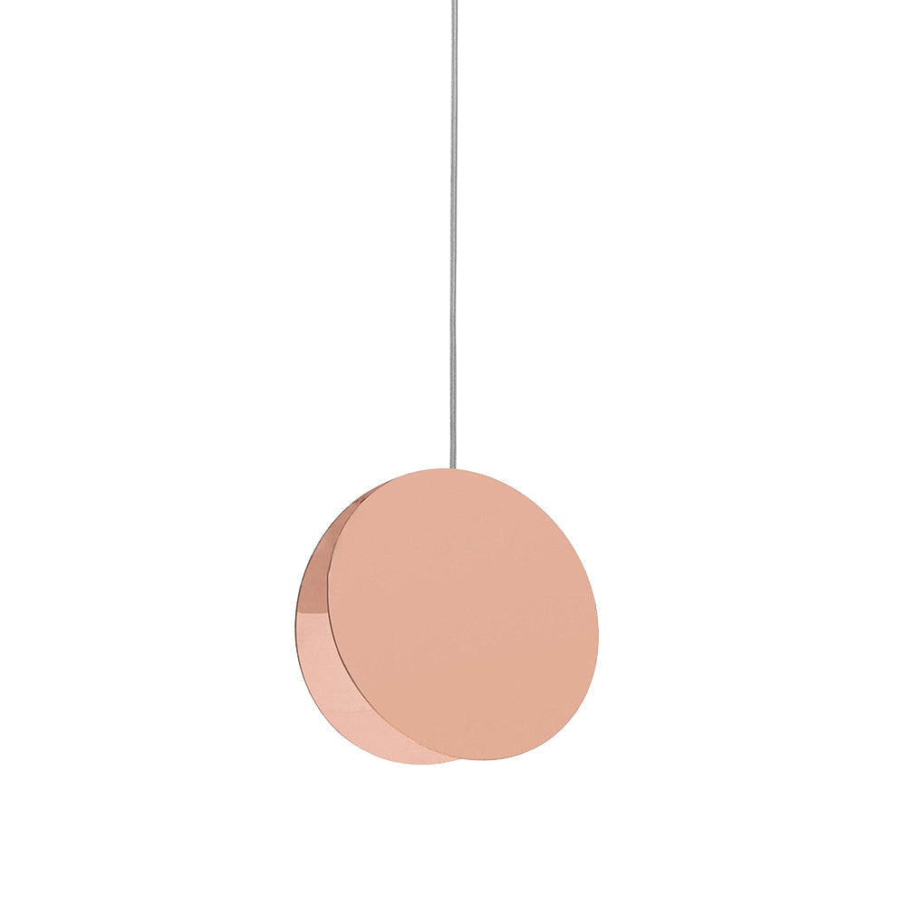 Valentina Ronde LED Suspension Blanc Rose Métal Blanc Salon Chambre