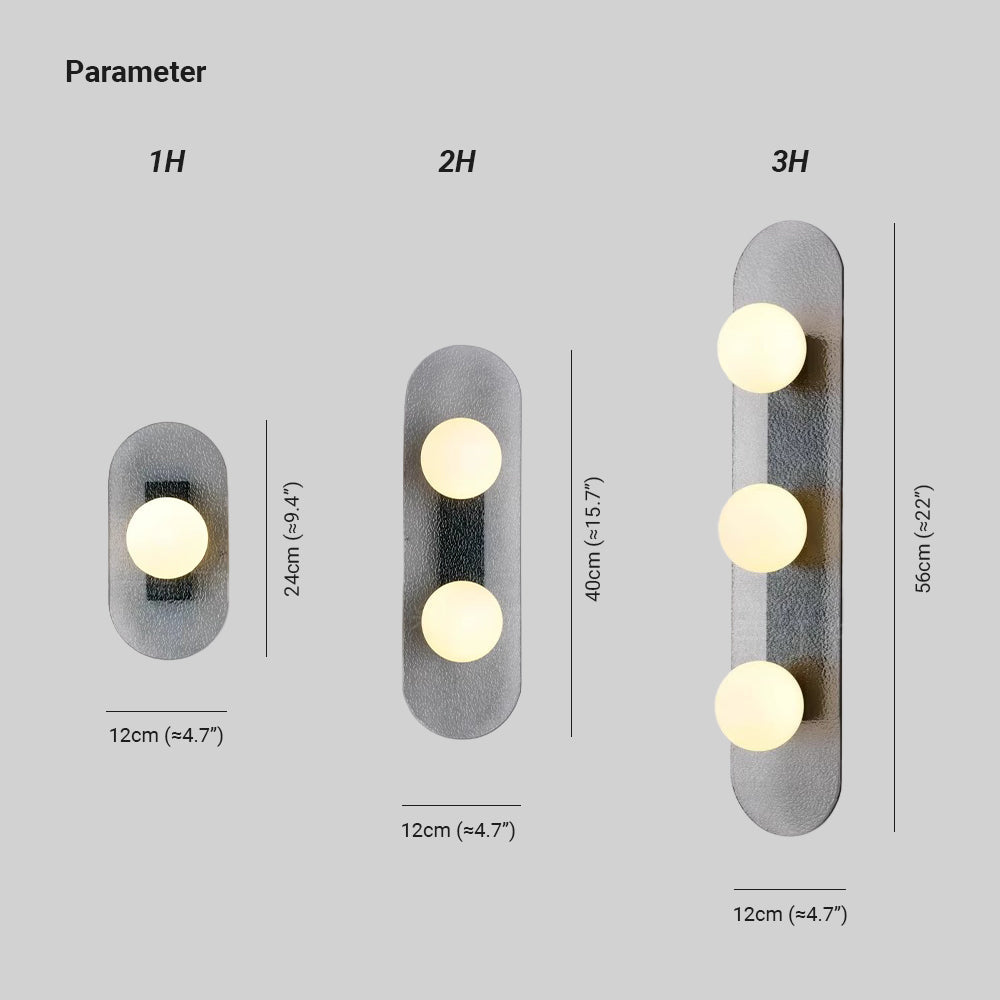 Floreria Lampe Murale Disque Modulaire