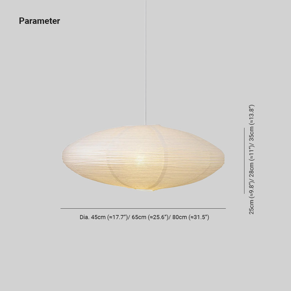 Arixy Suspension en Papier Washi 15A-Cielum