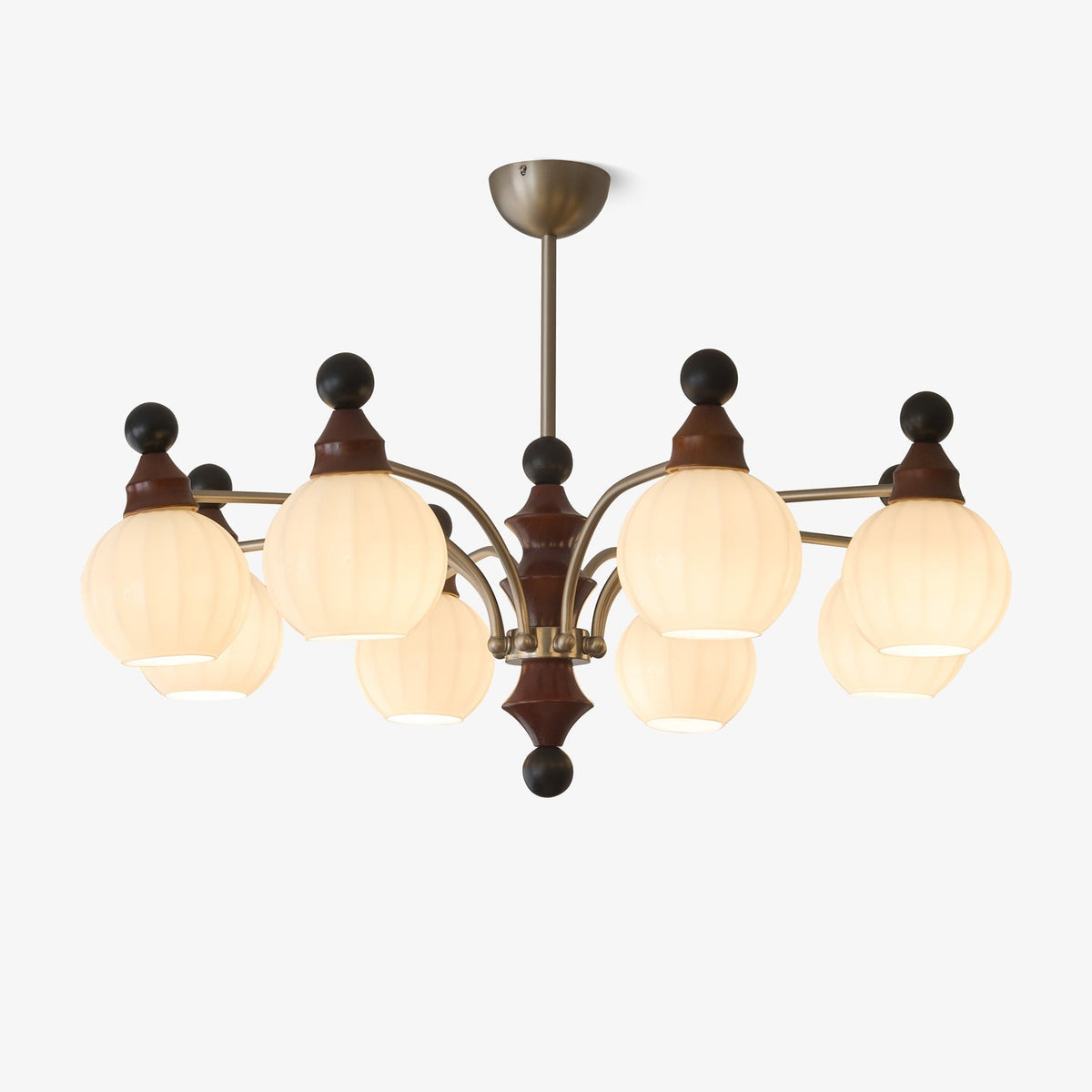 Casalis Lustre en Bois Traditionnel