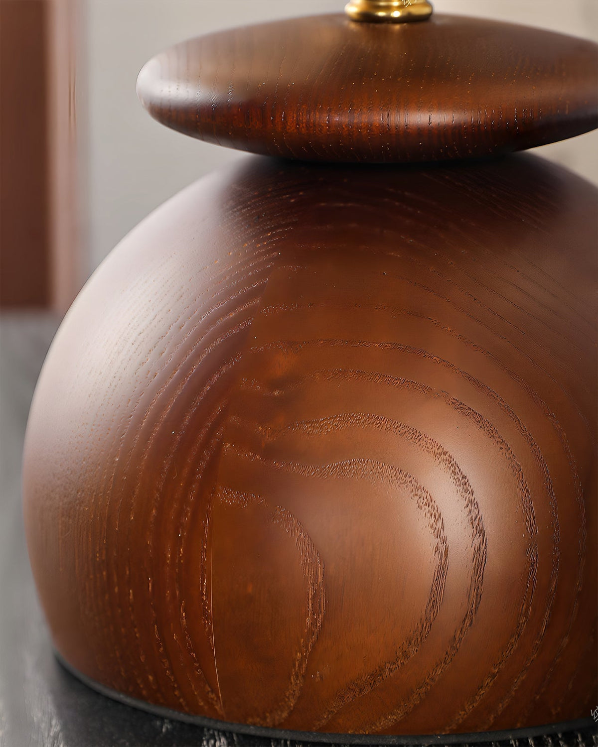 Valeska Table Lamp against a neutral background to show its true colors.
