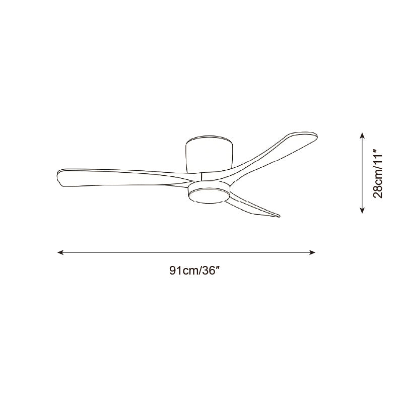 Miroise Ventilateur de Plafond avec Éclairage