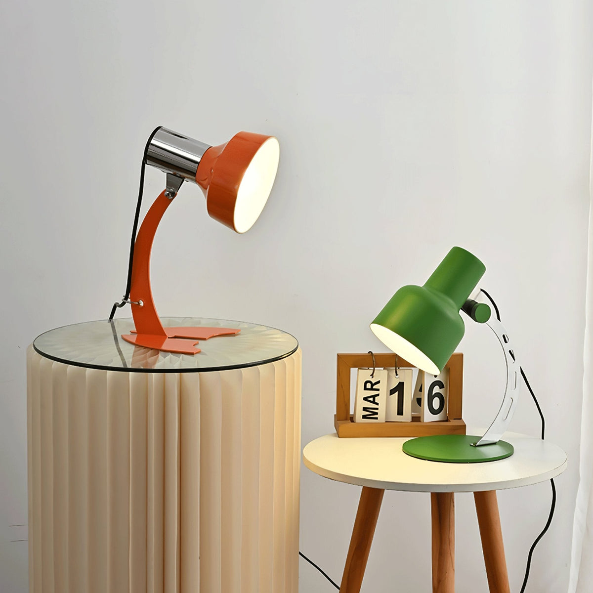 Selaneria Lampe de Table Style Rétro