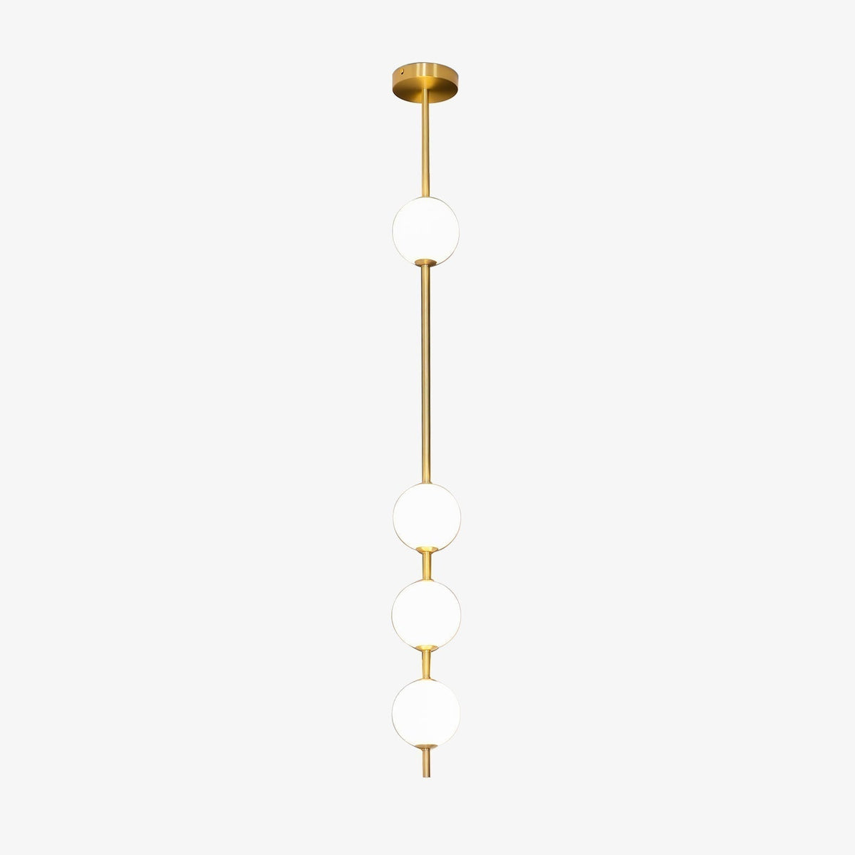 Halo Lampe suspendue moderne en laiton