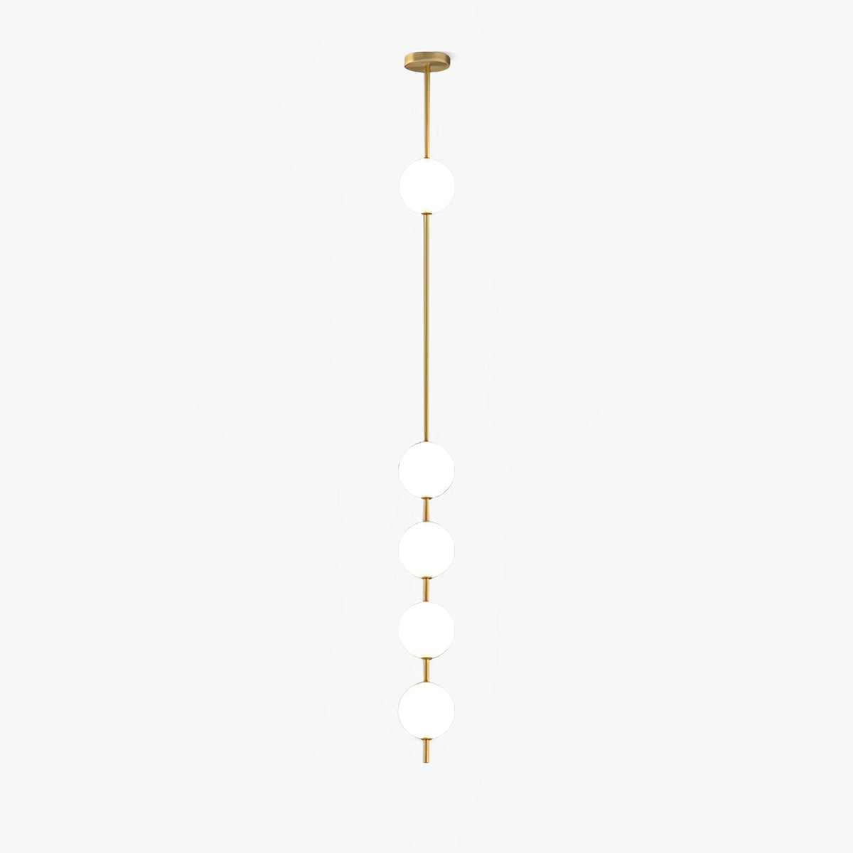 Halo Lampe suspendue moderne en laiton
