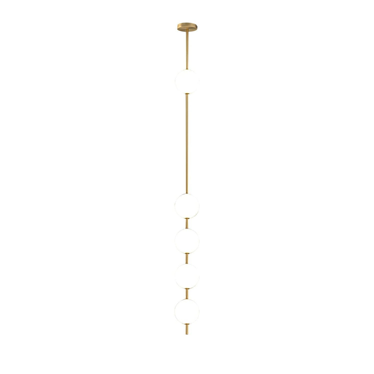 Halo Lampe suspendue moderne en laiton