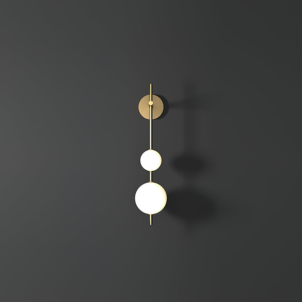 Nivista Applique Murale Globe Vertical Minimaliste