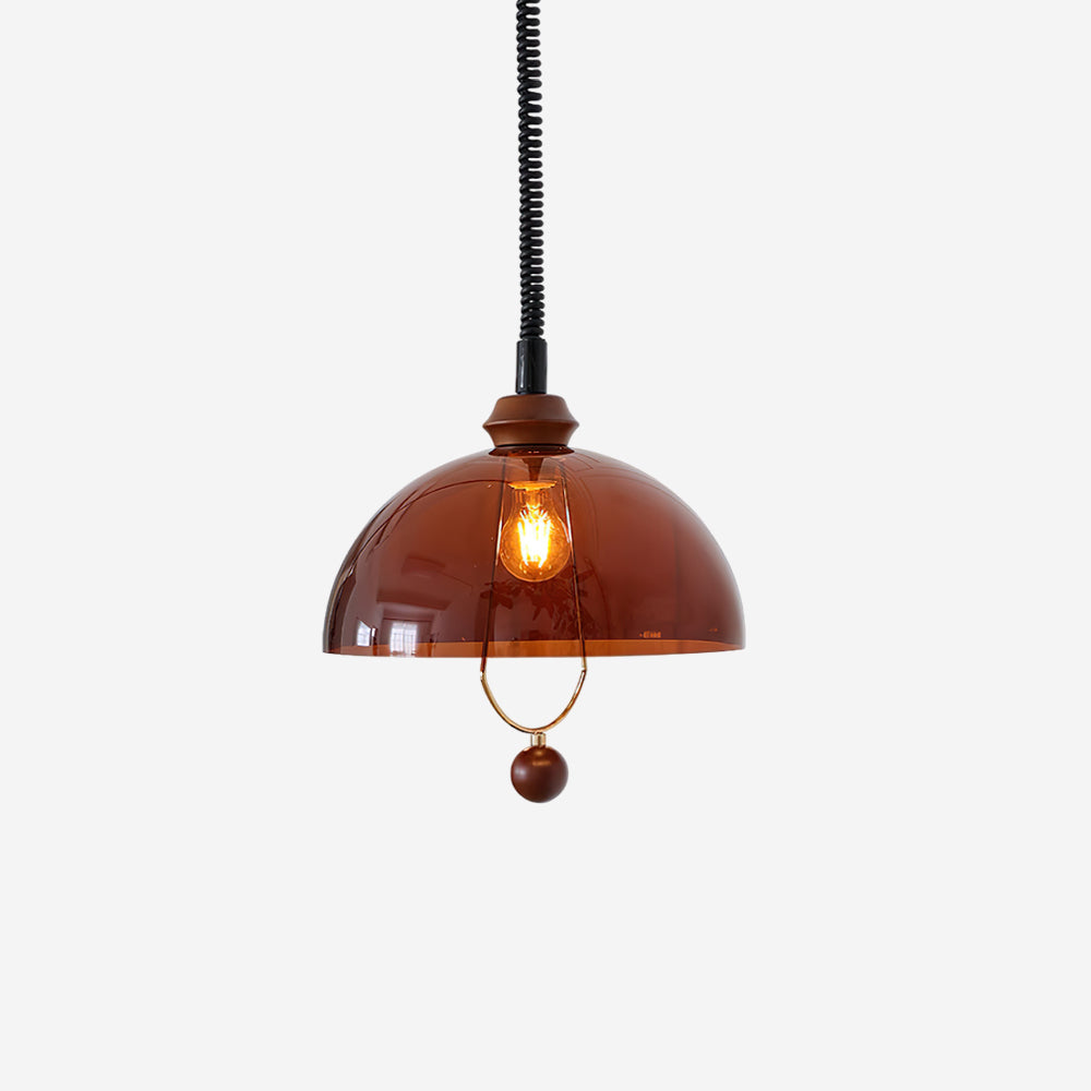 Orlena Glass Pendant Lamp-Neutral Decor
