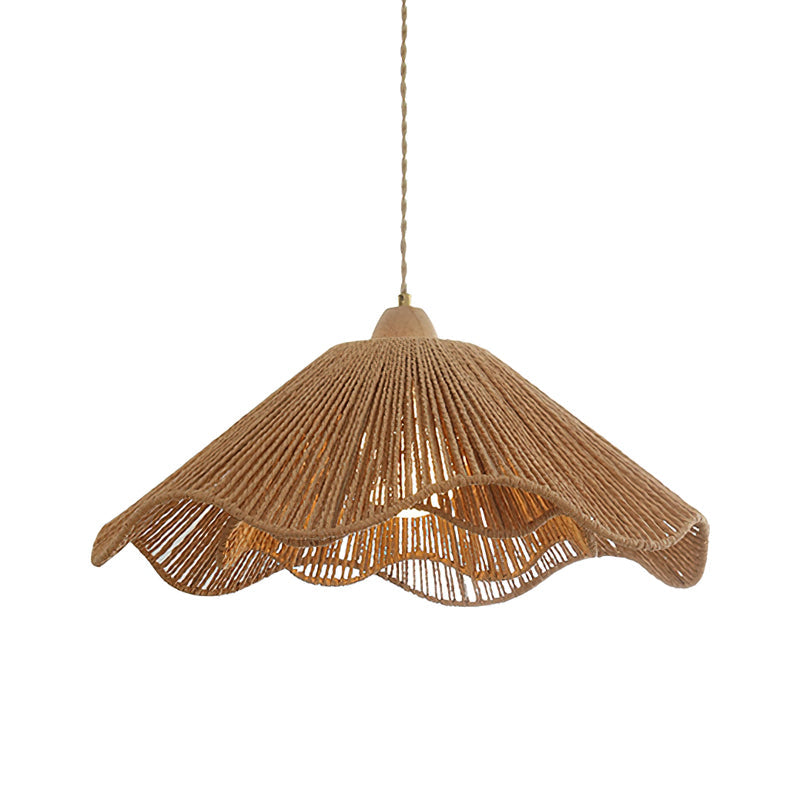 A diagram showing the dimensions for one size of the Vilna Pendant Light.