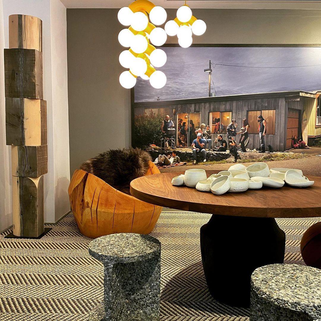 Olvane Suspension en Verre Art Nordique Haut de Gamme