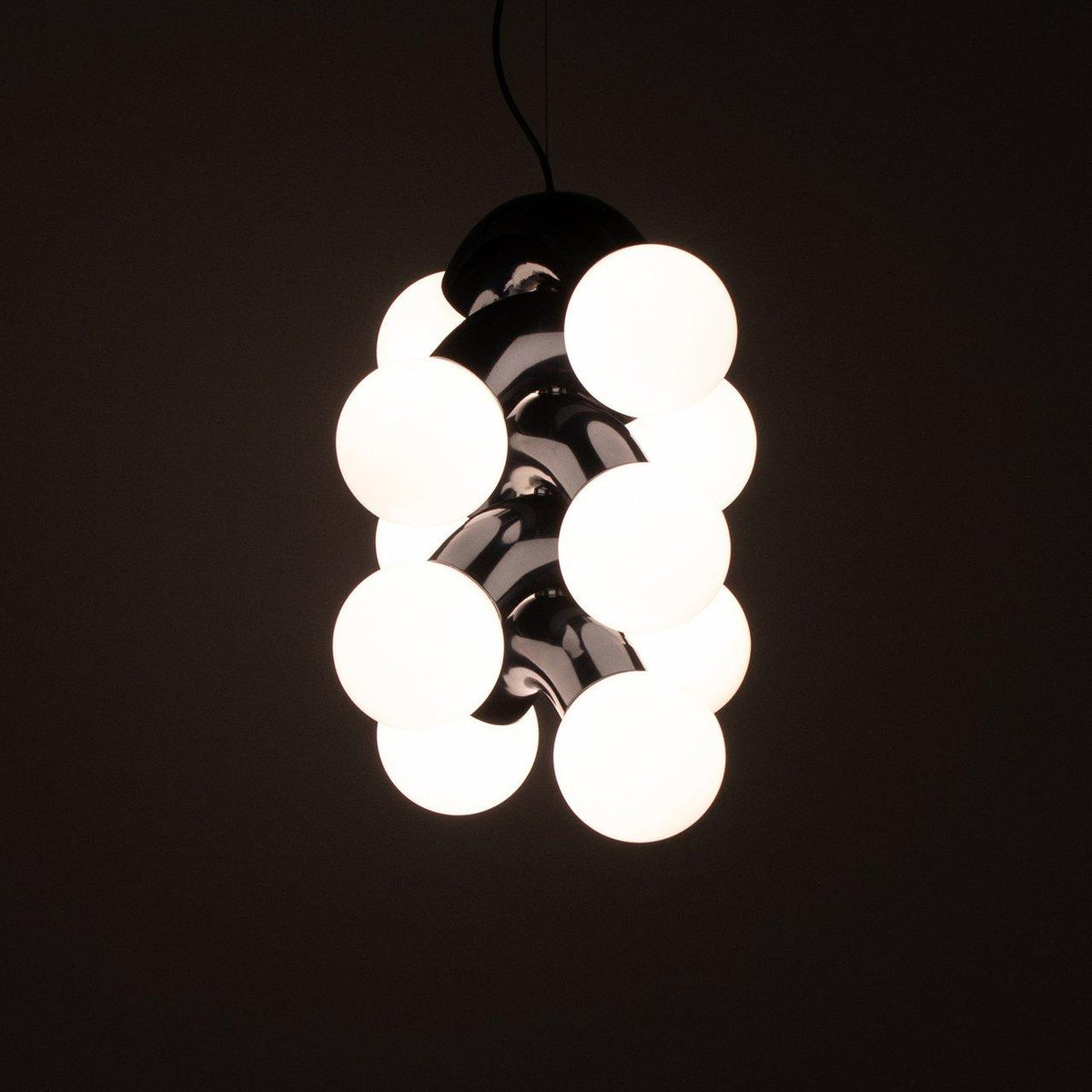 Olvane Suspension en Verre Art Nordique Haut de Gamme