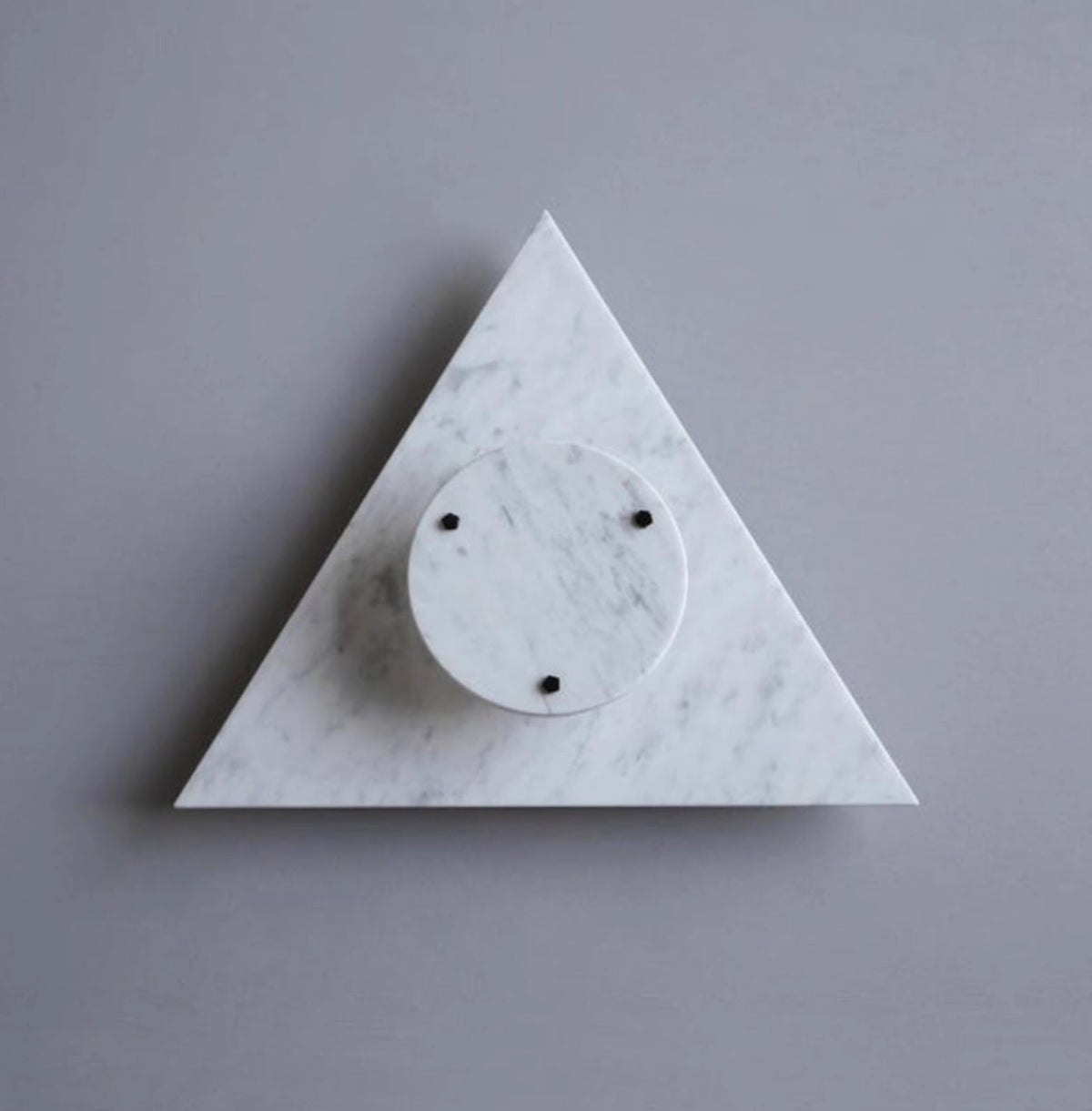Pyramid Applique Murale Rustique en Marbre