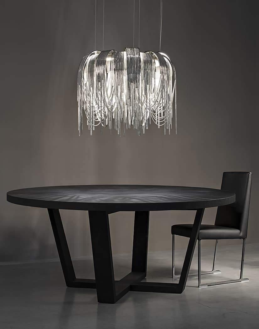 Ravius Lustre Superposé Chaîne Nickel Luxe