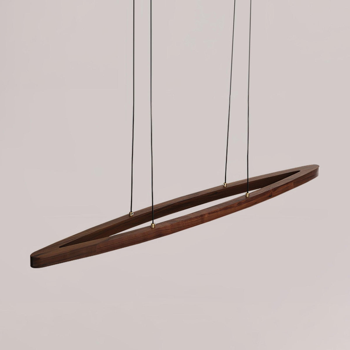 Zentan Lampe suspendue minimaliste en bois