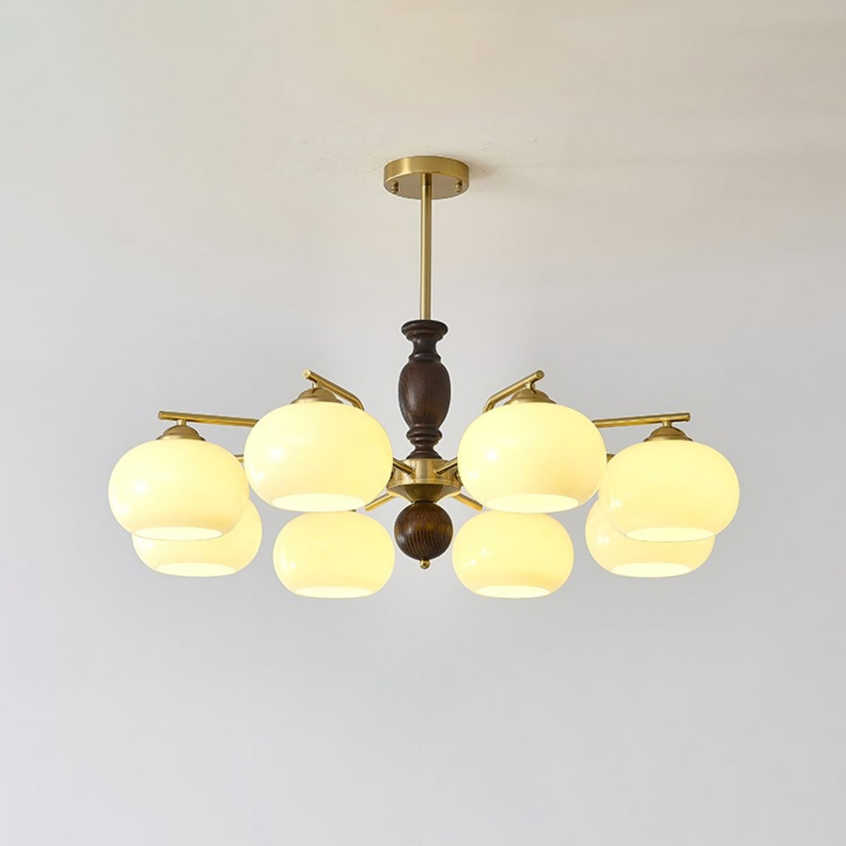 Aldia Lustre Noyer Beige Sphère