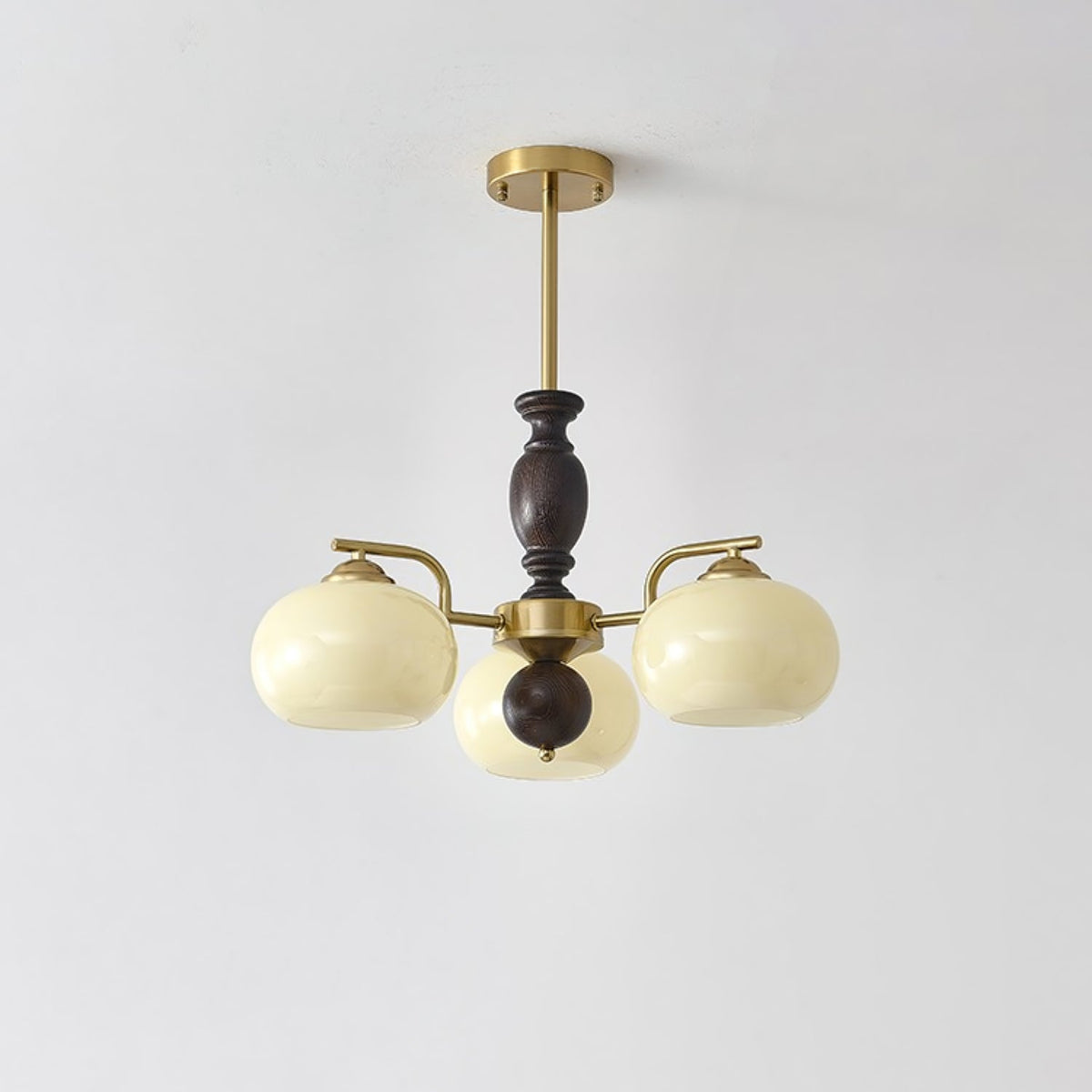 Aldia Lustre Noyer Beige Sphère