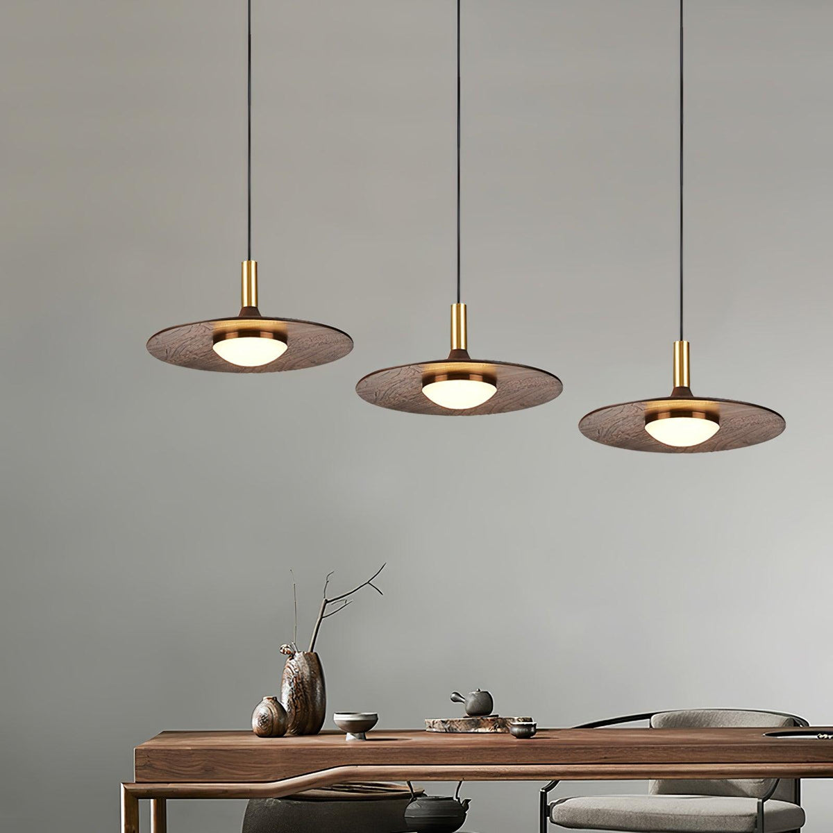 Fiorira Suspension moderne en bois