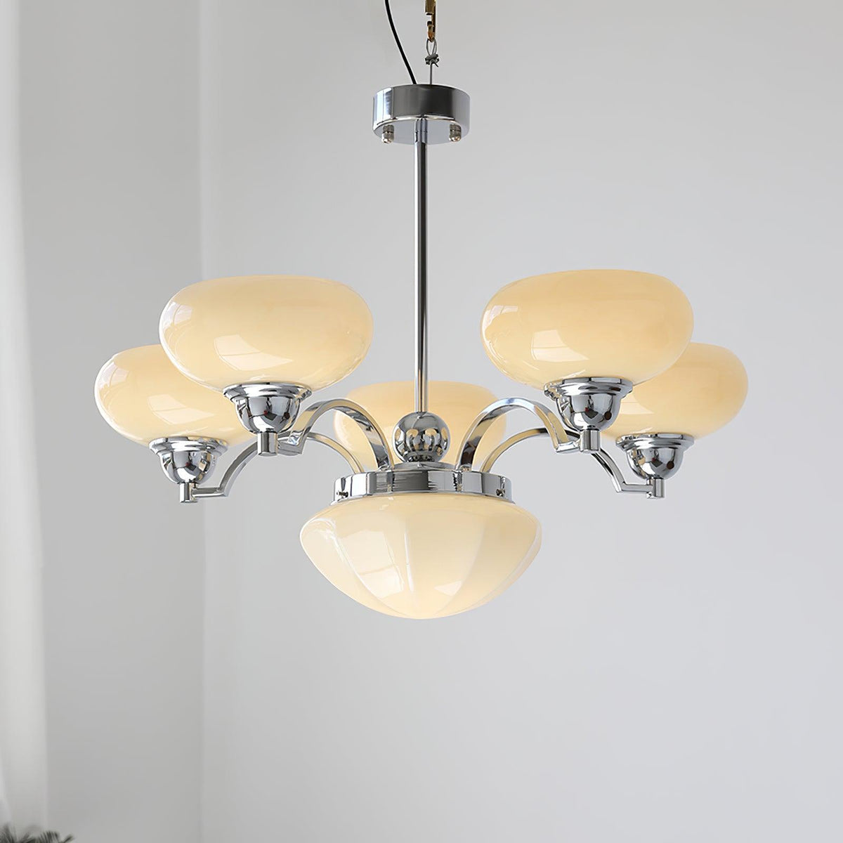 Velelise Lustre Warre Nickel Satiné Verre Fer