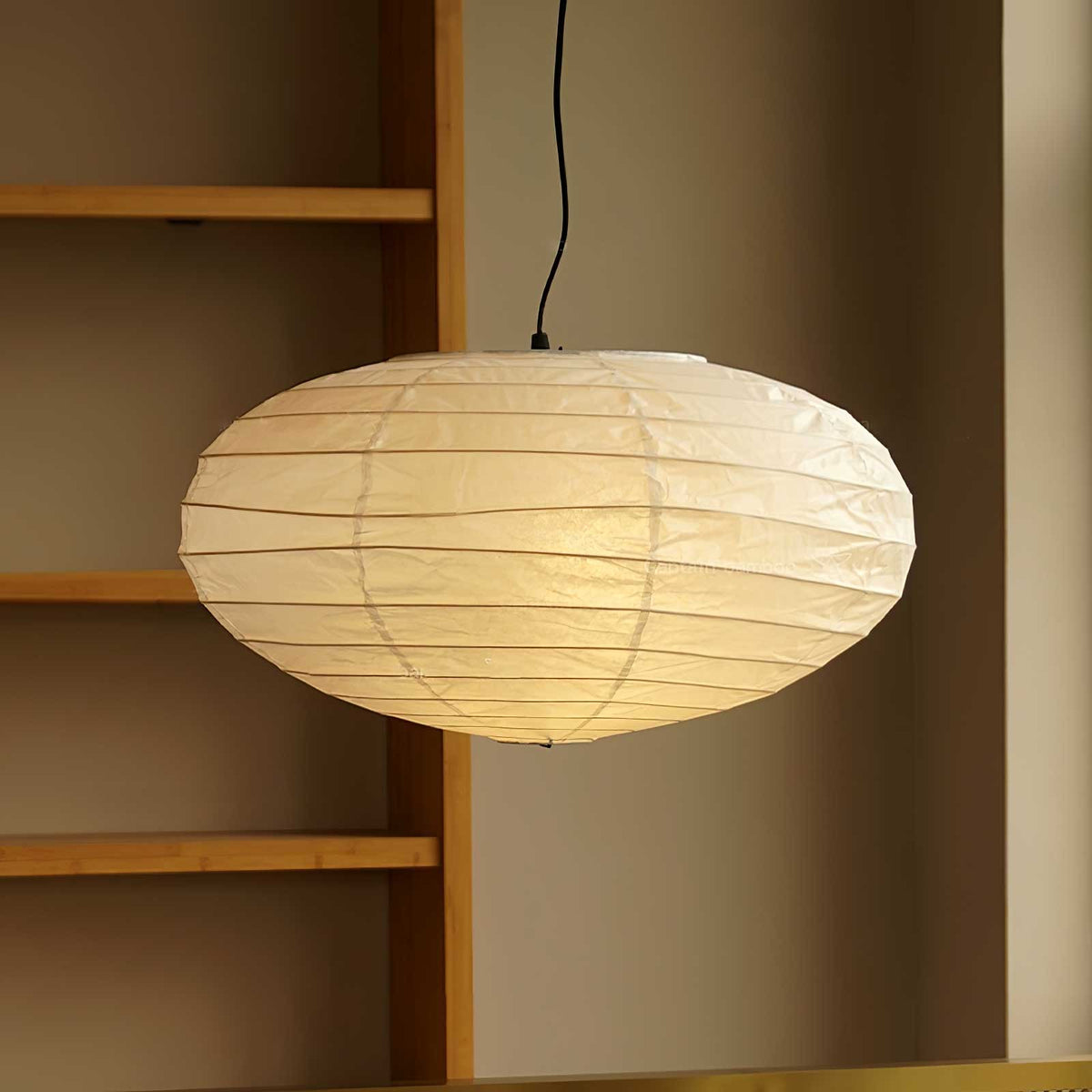 Lumaem Suspension Lampe Traditionnelle en Papier